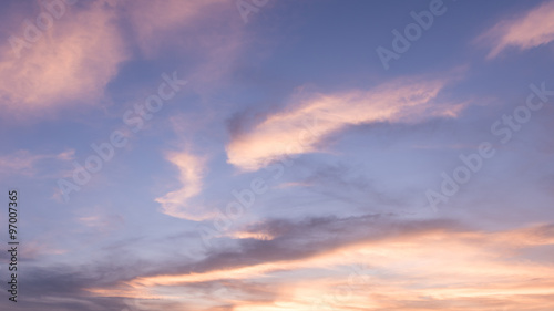Sky sunset background © yotrakbutda