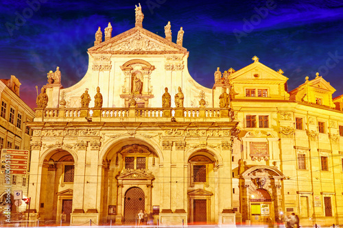 PRAGUE, CZECH REPUBLIC- SEPTEMBER 13, 2015: Saint Francis of Ass