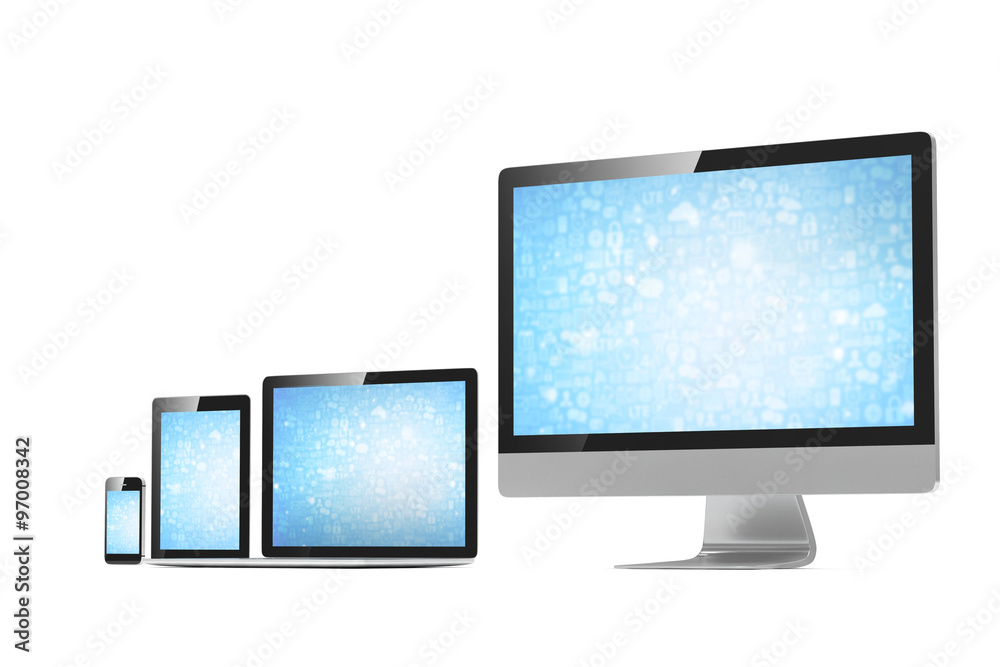 Ultimate web design, laptop, smartphone, tablet, computer, display Ultimate web design, laptop, smartphone, tablet, computer, display