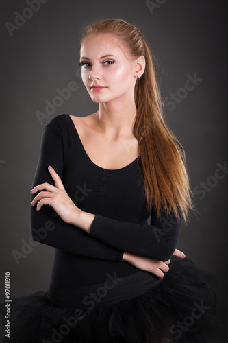 Young woman dancer