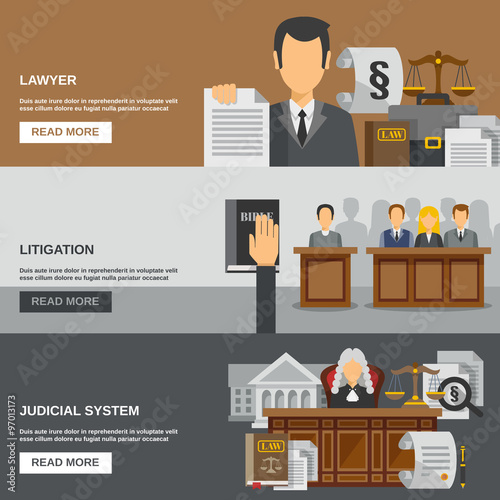 Law Banner Set
