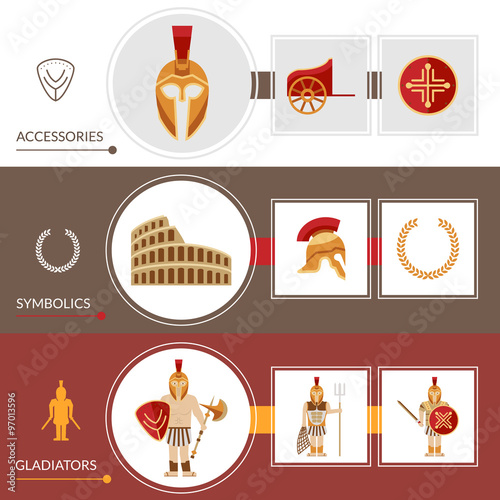 Gladiator Banner Set