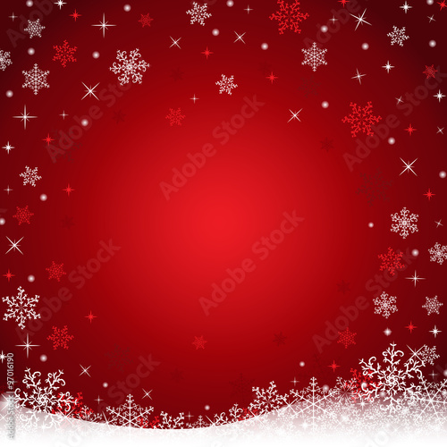 Christmas background with snowflakes. Vector illustration, EPS10.