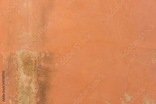 Wand Textur Farbe Terrakotta Braun Grunge photo