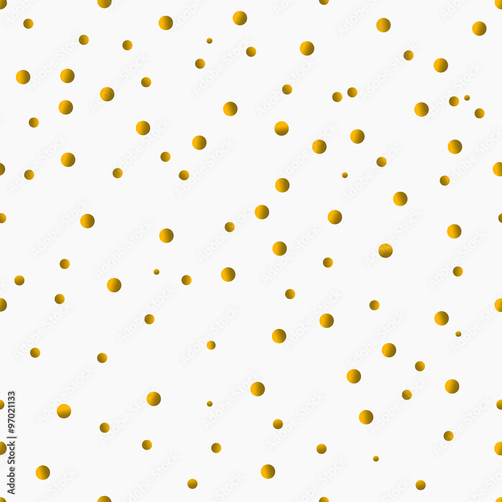 Gold Confetti Seamless Pattern Gold Confetti Seamless Pattern
