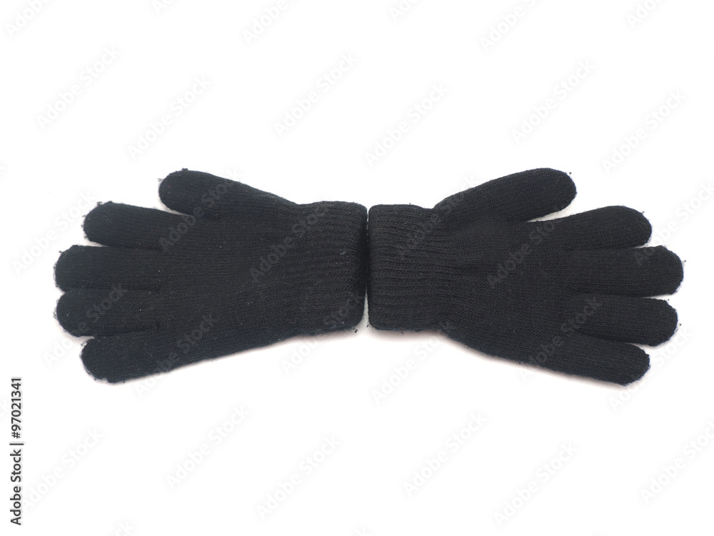 baby gloves on white background baby gloves on white background