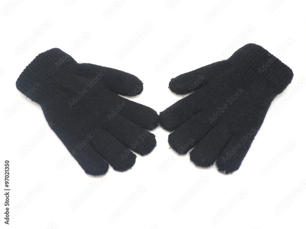 baby gloves on white background baby gloves on white background