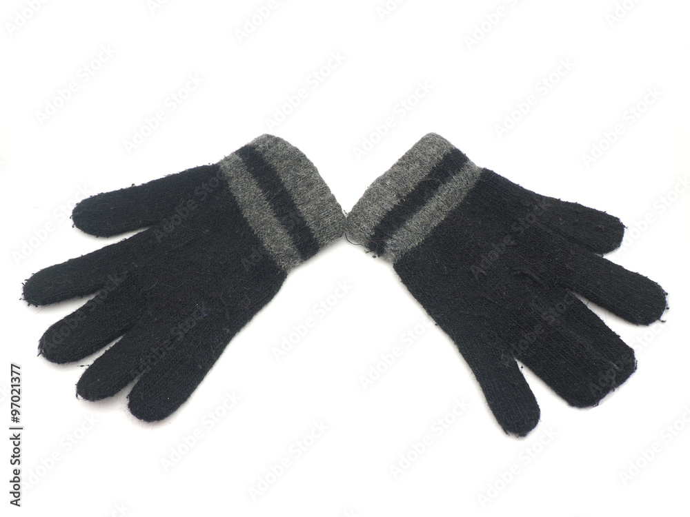 baby gloves on white background baby gloves on white background