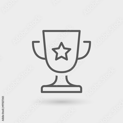 leadership thin line icon