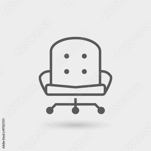 manager thin line icon