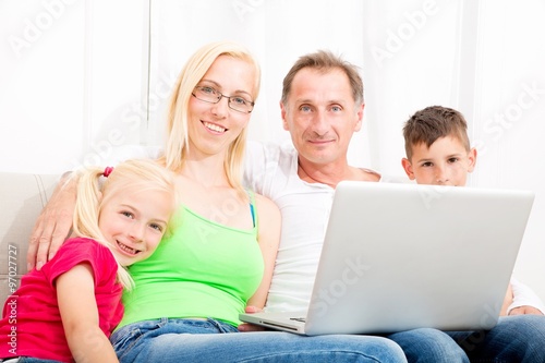Family on the Sofa	