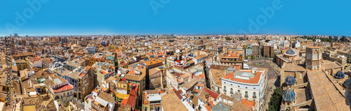 Fototapeta Naklejka Na Ścianę i Meble -  Aerial view of Valencia