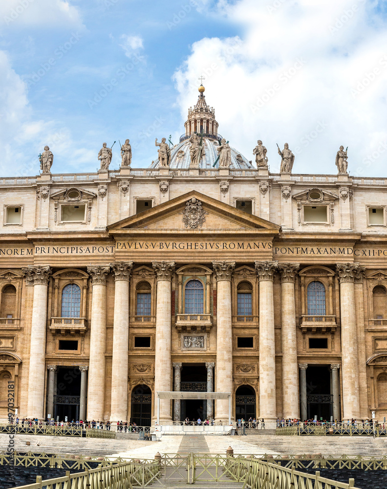 Vatican in a summer day