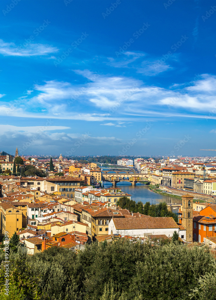 Obraz premium Panoramic view of Florence