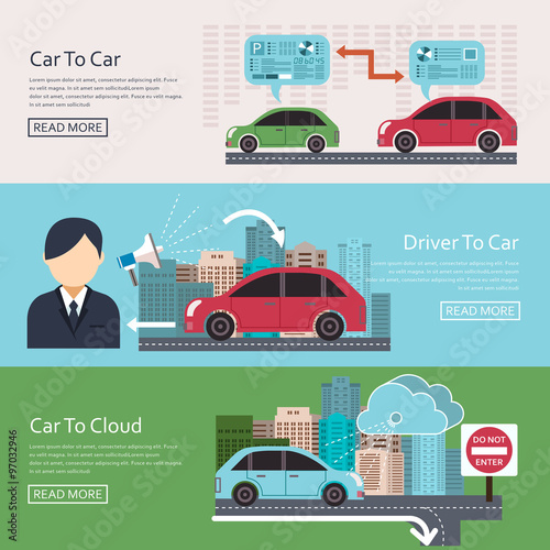 Iot in Automotive concept