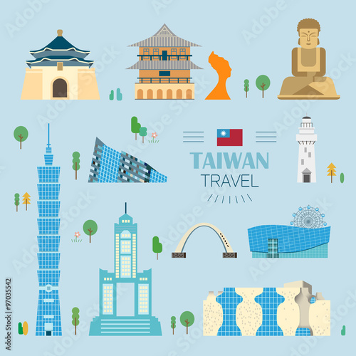Taiwan travel concept collections