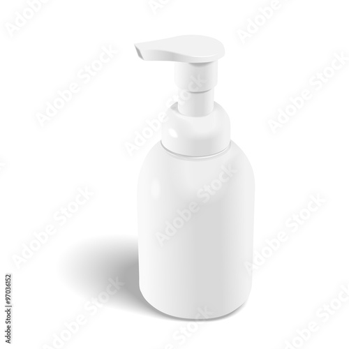 blank cosmetic bottle