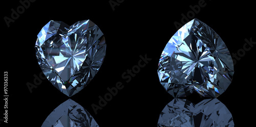 Gemstones background. Diamond