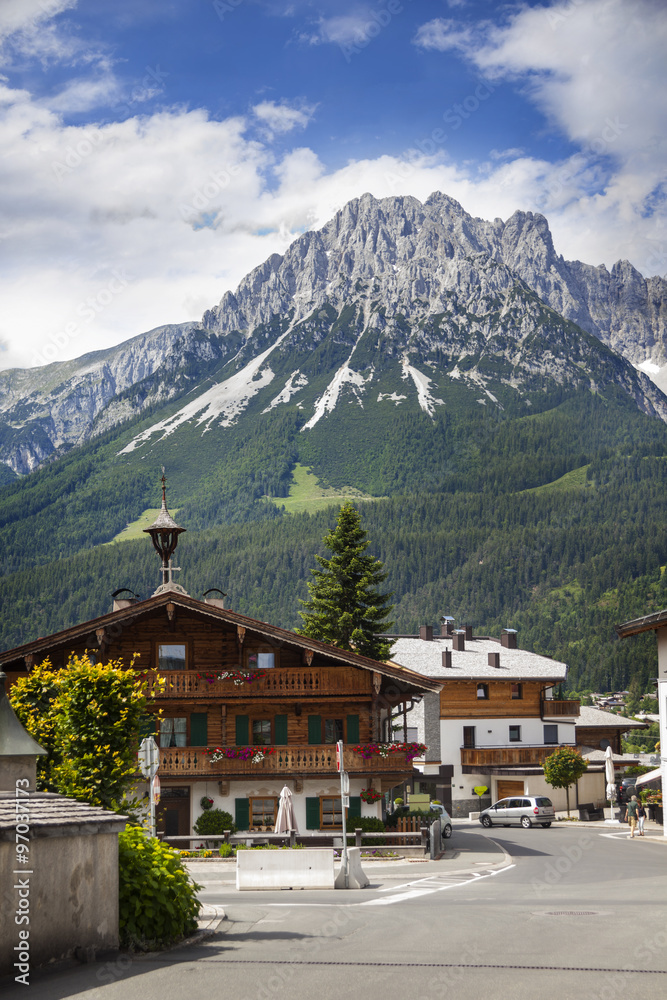Ellmau, mountain Wilder Kaiser, Tirol, Austria