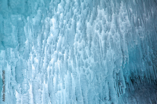 Ice cave on Baikal lake