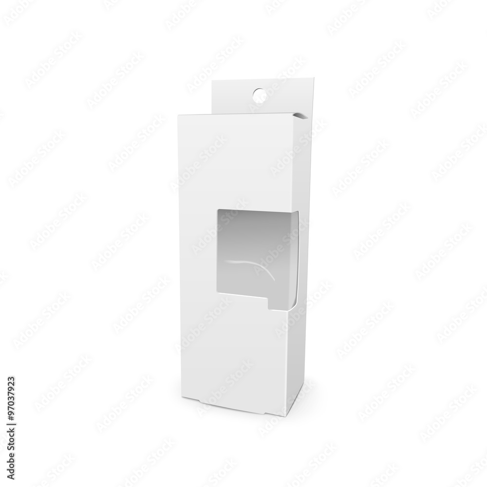 cardboard box with a transparent plastic window cardboard box with a transparent plastic window