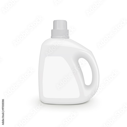 plastic detergent container