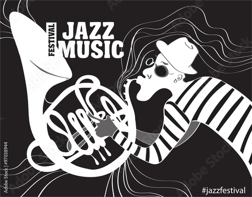 illustration of a Jazz poster 