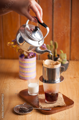Thai tea wih vietnamese style
