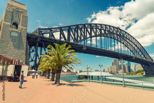 Beautiful view of Sydney Harbour Bridge