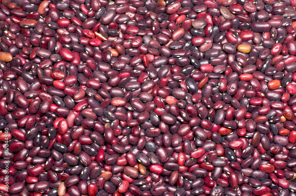 Red beans background Red beans background