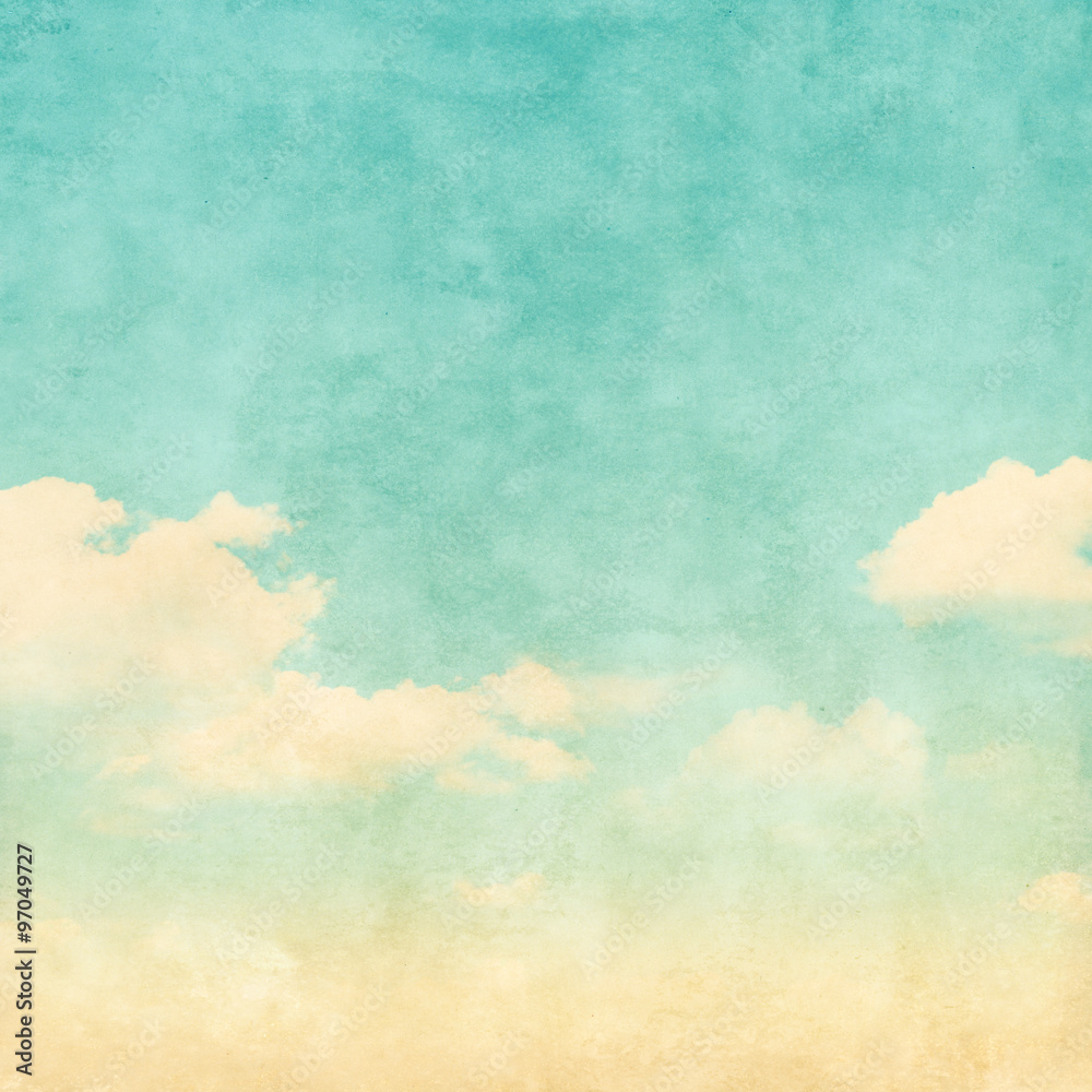 Grunge image of blue sky. Grunge image of blue sky.