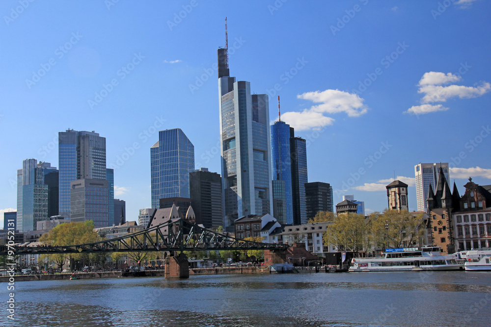 Obraz premium frankfurt am main deutschland