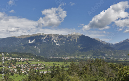 Alps landscape in Slovenia