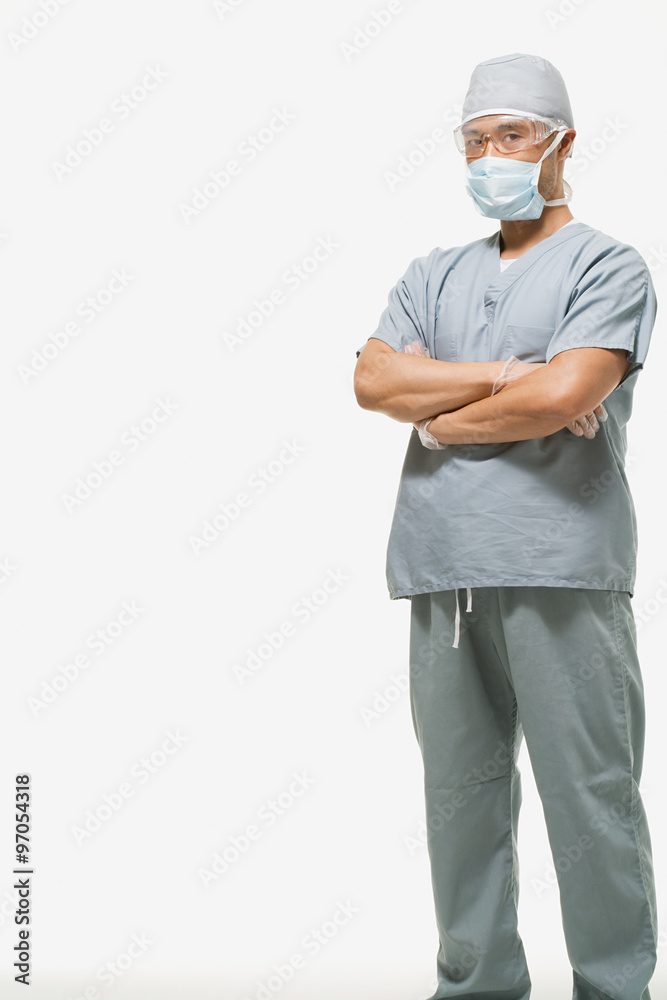 Portrait of a surgeon