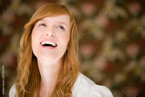 Fotografi Woman laughing