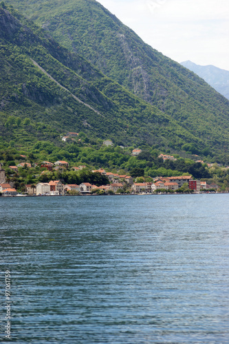 Detail of the village of Prcanj