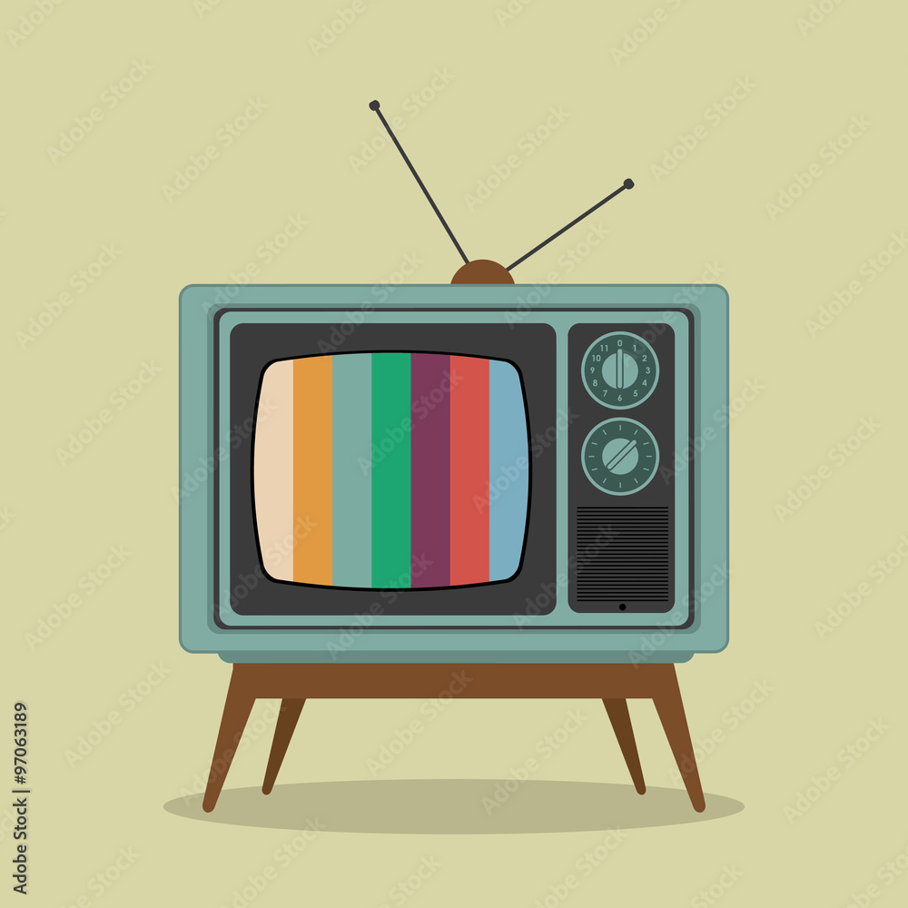Retro television design 