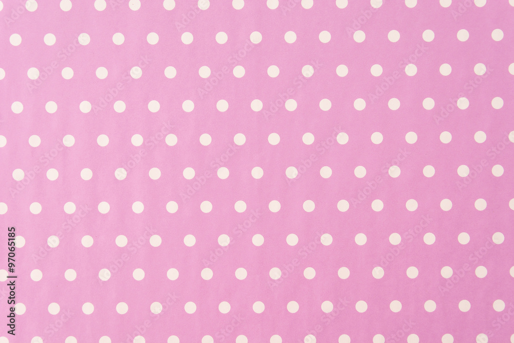 white polkadot with pink background white polkadot with pink background