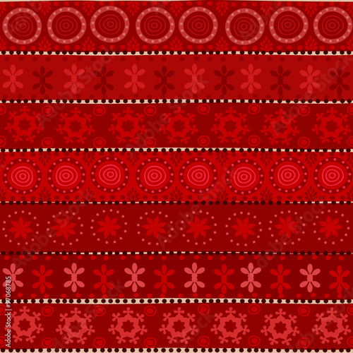 Tribal seamless Christmas pattern. It can be used for cloth, jackets, bags, notebooks, cards, envelopes, pads, blankets, furniture, packing
