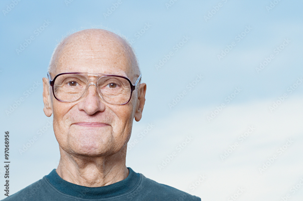Portrait of a senior man Portrait of a senior man