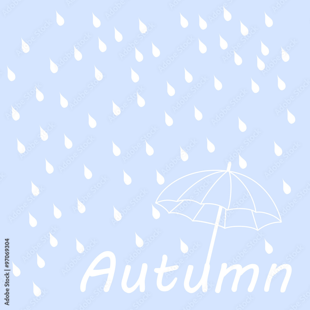 Dry text under umbrella Dry text under umbrella