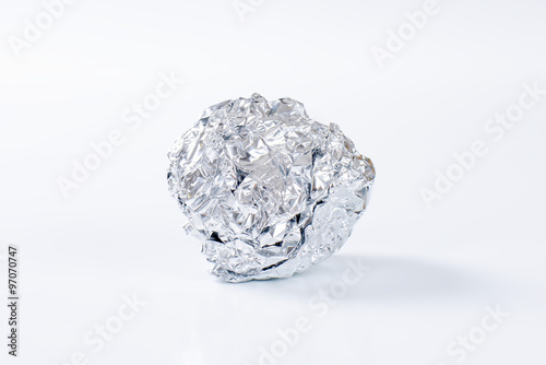 Aluminum foil ball