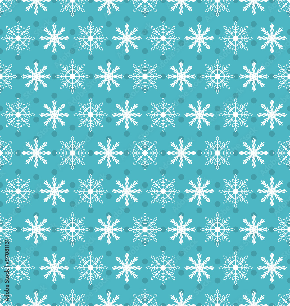 Seamless Christmas pattern with xmas snowflakes Seamless Christmas pattern with xmas snowflakes