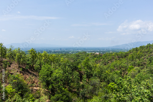 Doi Tok grand canyon in Mae Wang national park  Chiangmai Thaila