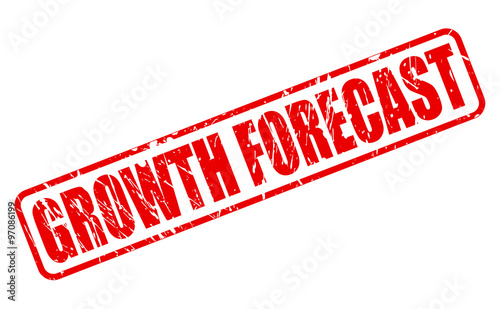 GROWTH FORECAST red stamp text