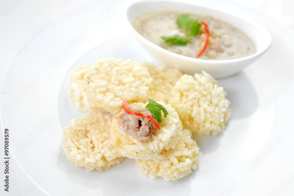 Crispy rice Crispy rice