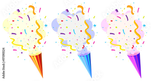 Pop up cone for party