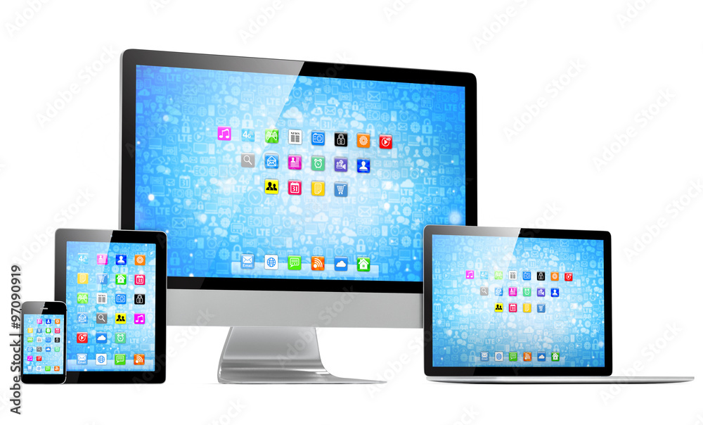 Ultimate web design, laptop, smartphone, tablet, computer, display Ultimate web design, laptop, smartphone, tablet, computer, display