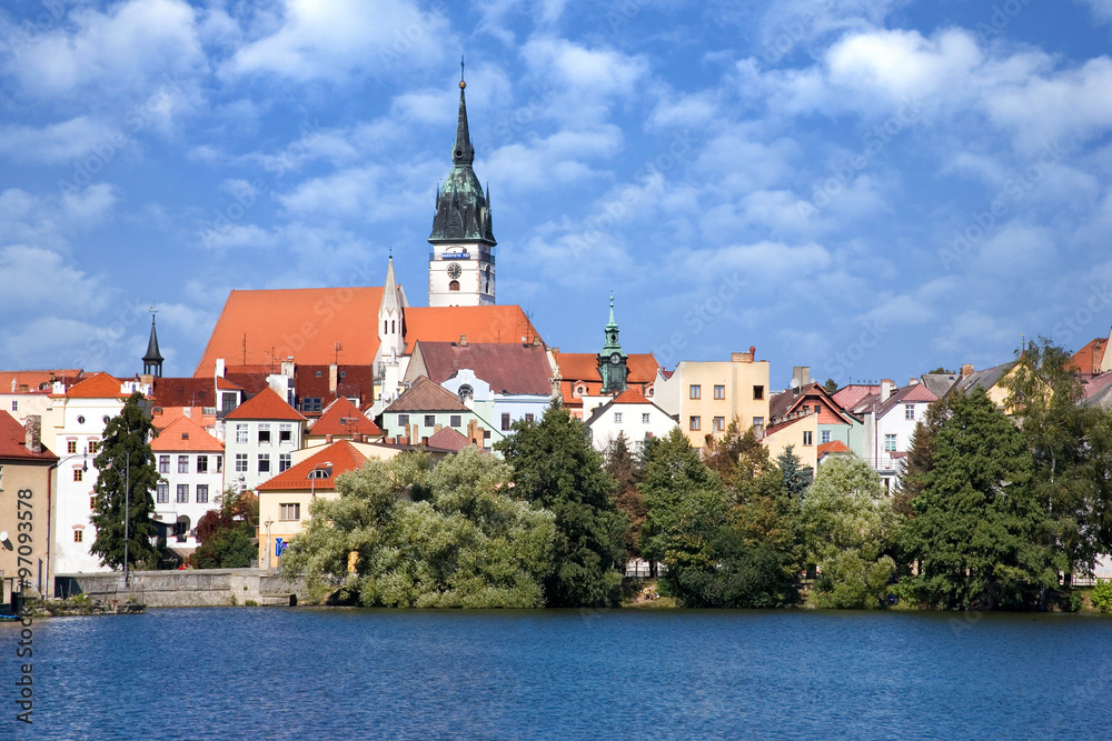 Obraz premium Jindrichuv Hradec town, Czech republic