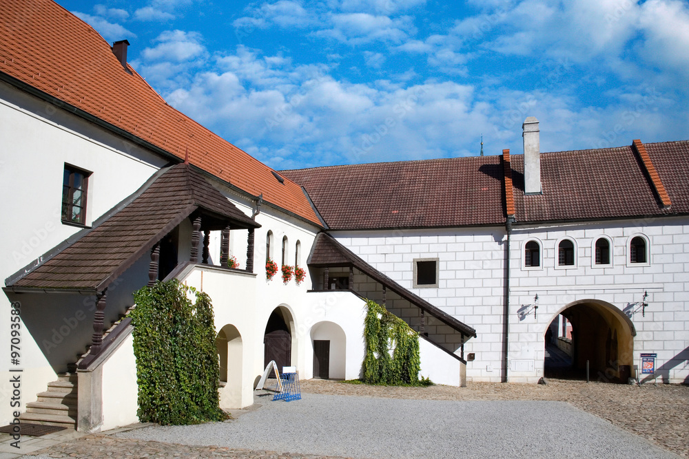 castle, Jindrichuv Hradec town, Czech republic castle, Jindrichuv Hradec town, Czech republic